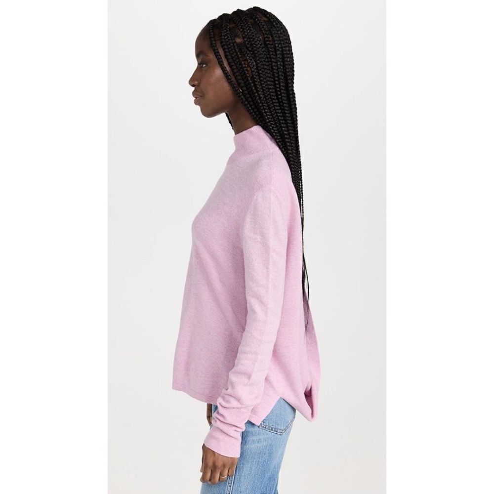 Atoir Lilac Open-Back Mock Neck Sweater - Picture 9 of 12